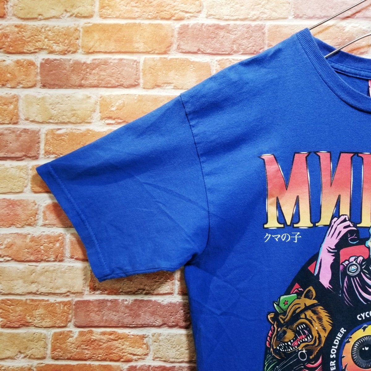 【サイズM】古着　美品　USA製　アメカジ　Tシャツ　ミシカ（MISHKA） 90s