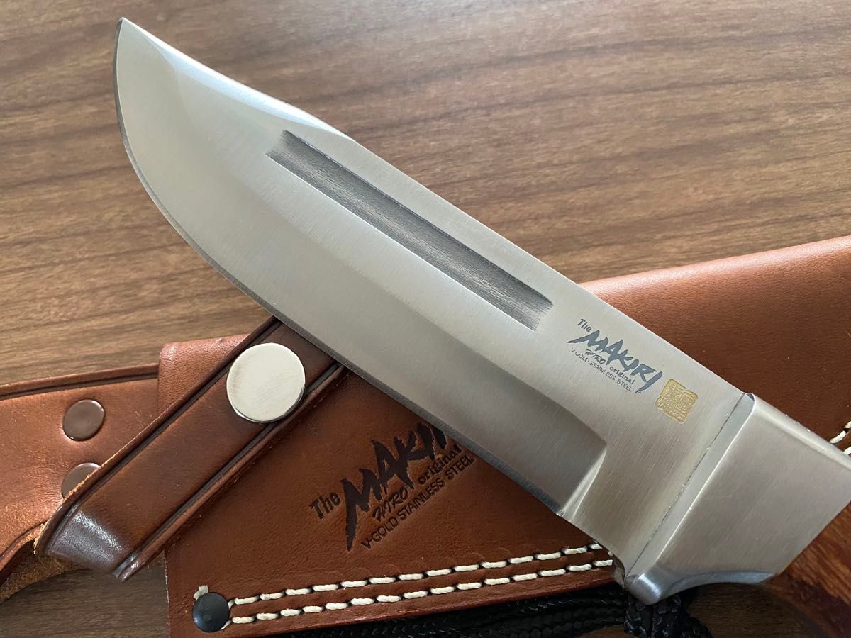 円高還元 HIRO MAKIRI】両刃【V ORIGINAL【The 】ヒロナイフ・HIRO KNIVES ハンティングナイフ、狩猟刀