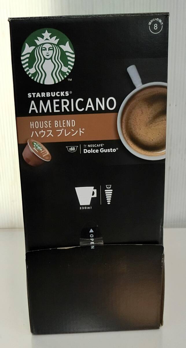 [ unused goods ] coffee ( Capsule entering )STARBUCKS house Blend DolceGusto 60 pieces 