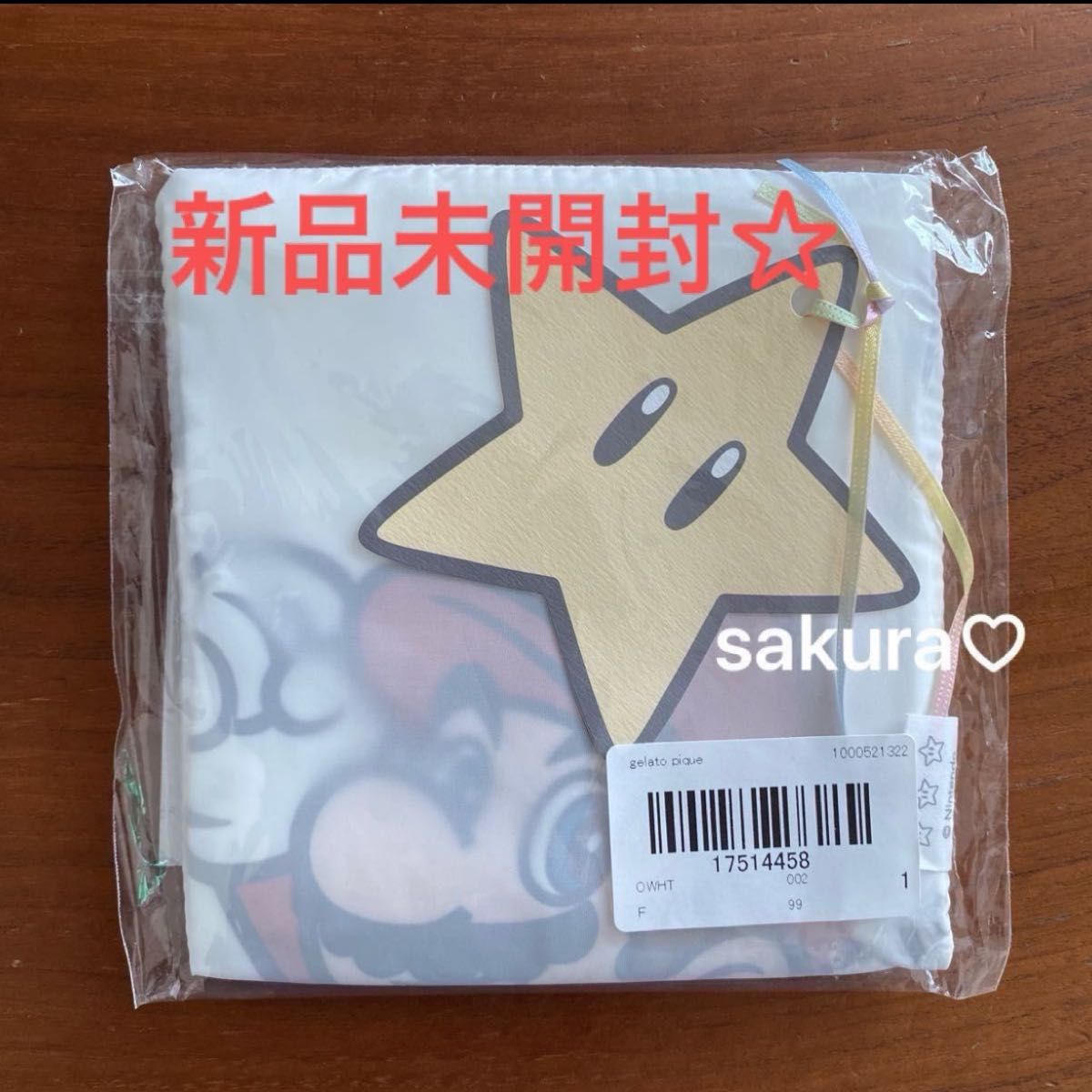 宅配 大人気 完売品 gelato pique【スーパーマリオ 限定商品】エコ バッグ