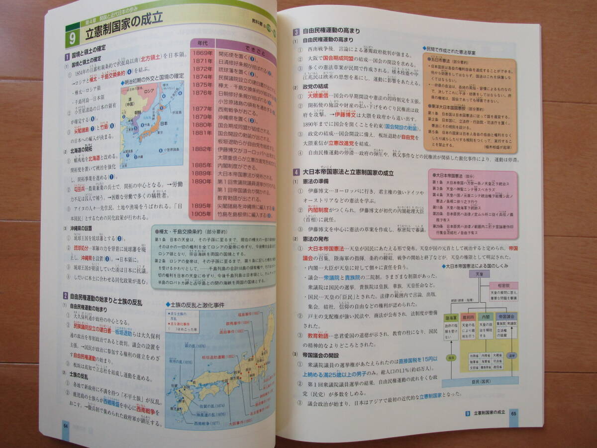 ｉワーク【歴史Ⅱ・東書・中２-032】未使用 東京書籍版 最新版 ２年 ２年生 社会 歴史２ アイワーク 教科書準拠 問題集 改訂版 _画像4