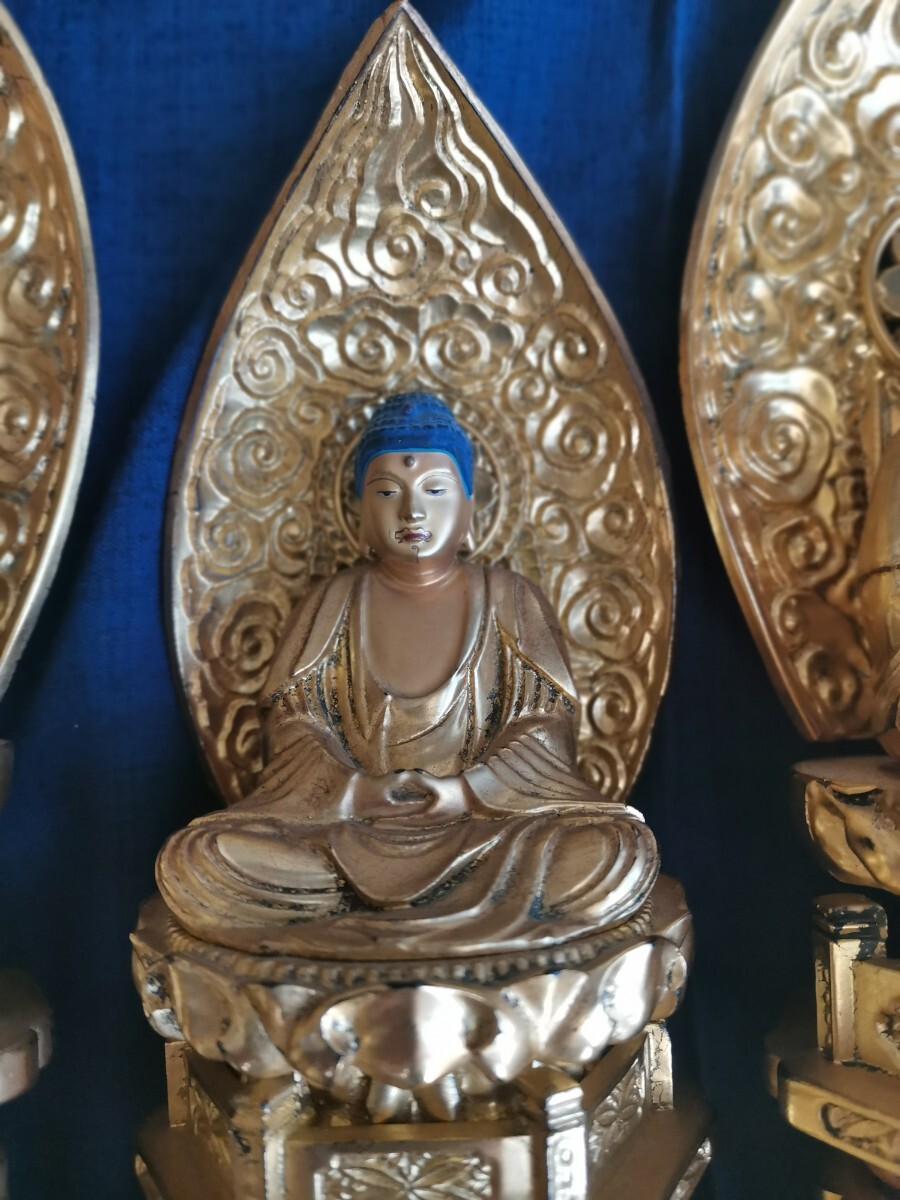 仏像 3体まとめて 仏教美術の画像8
