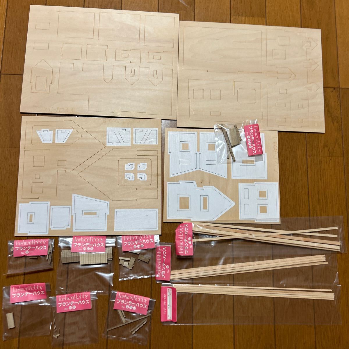  brandy house Imai 1/80 construction model wooden model 