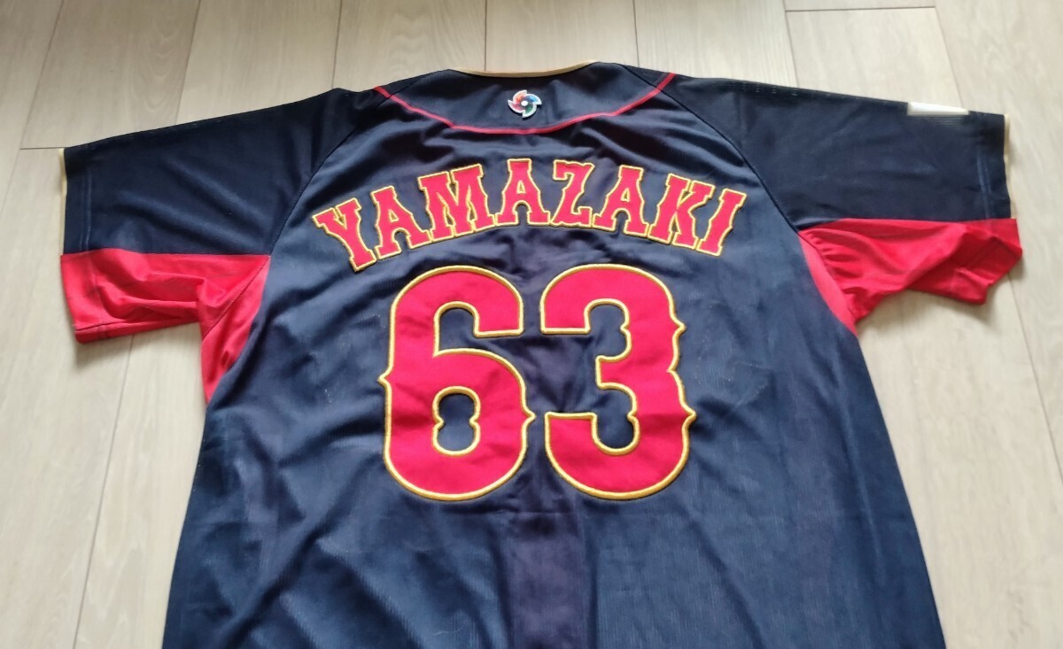 【限定　完売】WBC　山崎　ビジター　ユニフォーム　ミズノ　M オリックス　バファローズ　侍ジャパン　侍JAPAN_画像5