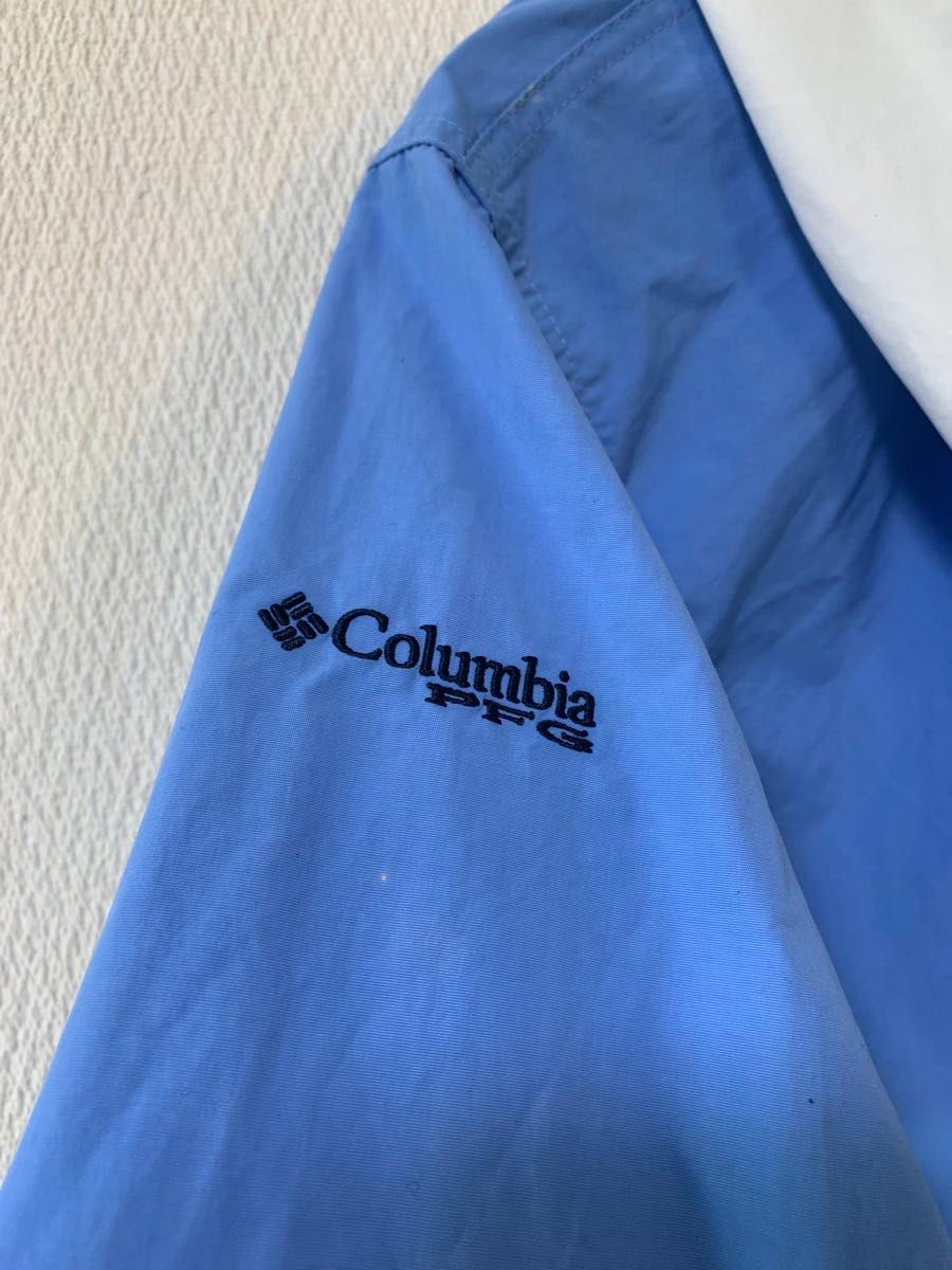 Columbia Nylon hoodie windbreaker jacket