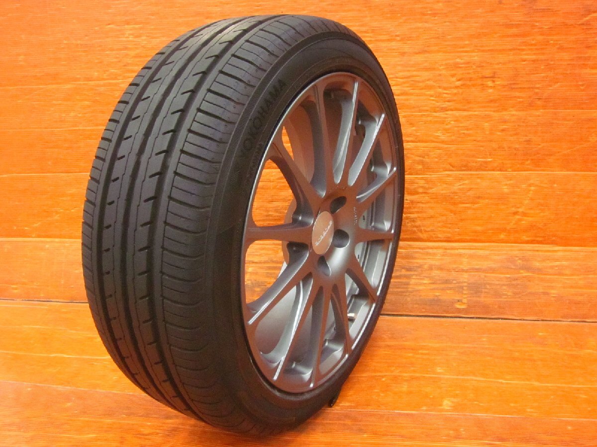 【Y4】軽量 鍛造☆BS プロドライブ GC-021L 17インチ 7.5J +51 PCD100 5H ヨコハマ BluEarth-ES ES32 215/45R17 プリウス/カローラ/86/BRZ_画像3