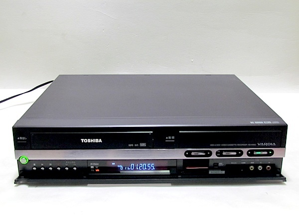 東芝 VHS→DVDダビング VHS/HDD/DVDレコーダー RD-W300 動作品の画像2