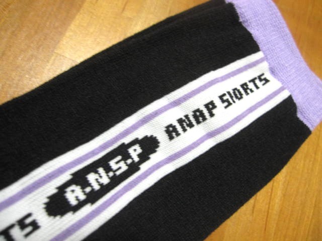 *送料無料*新品*22－24㎝*ニーハイソックス4足*ANAP SPORTS*ブラック*アナップスポーツ*福助*②*_画像9