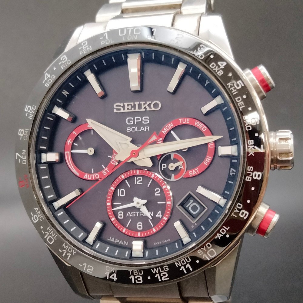 セイコー Seiko 腕時計 動作品 5X53-0AF0（アストロン） メンズ 3553055の画像1