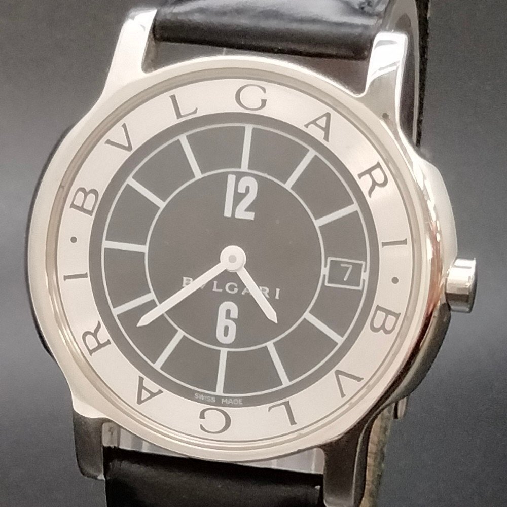 ブルガリ Bvlgari 腕時計 動作品 ST35S（ソロテンポ） メンズ 3551674