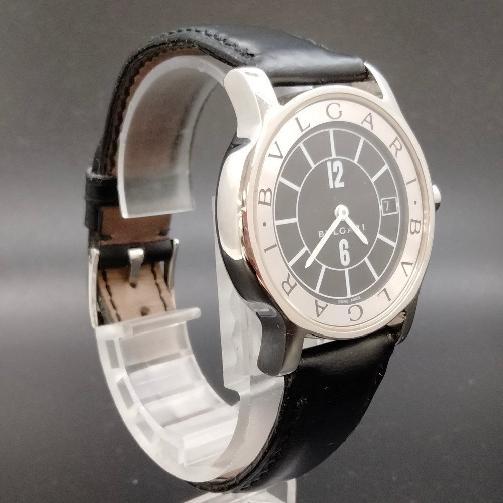 ブルガリ Bvlgari 腕時計 動作品 ST35S（ソロテンポ） メンズ 3551674の画像2