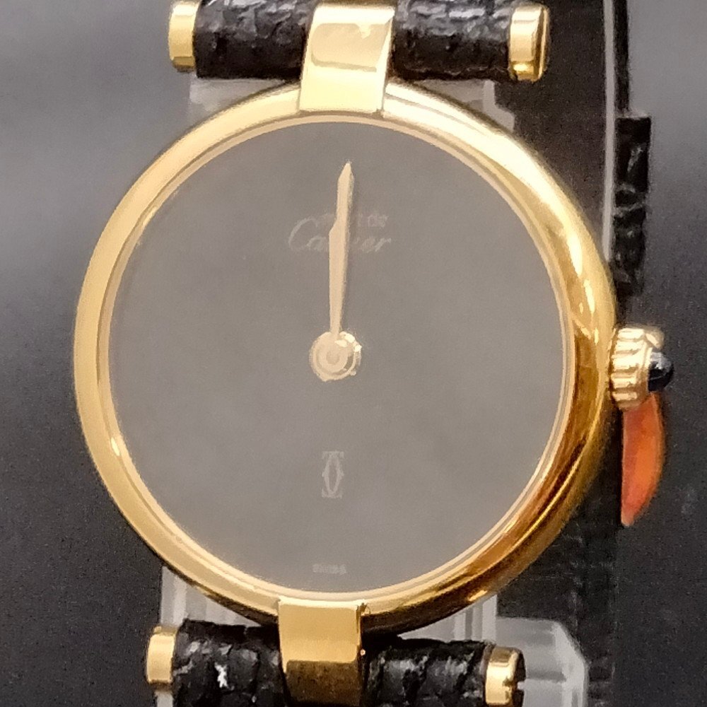 カルティエ Cartier 腕時計 不動品 18（マストヴェルメイユ925） レディース 1315932_画像1