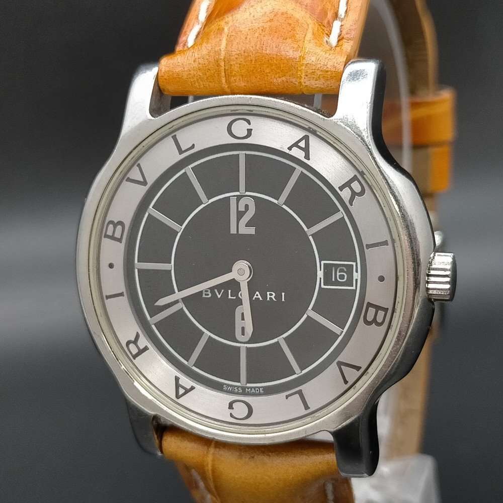 ブルガリ Bvlgari 腕時計 動作品 ST35S（ソロテンポ） メンズ 3553096
