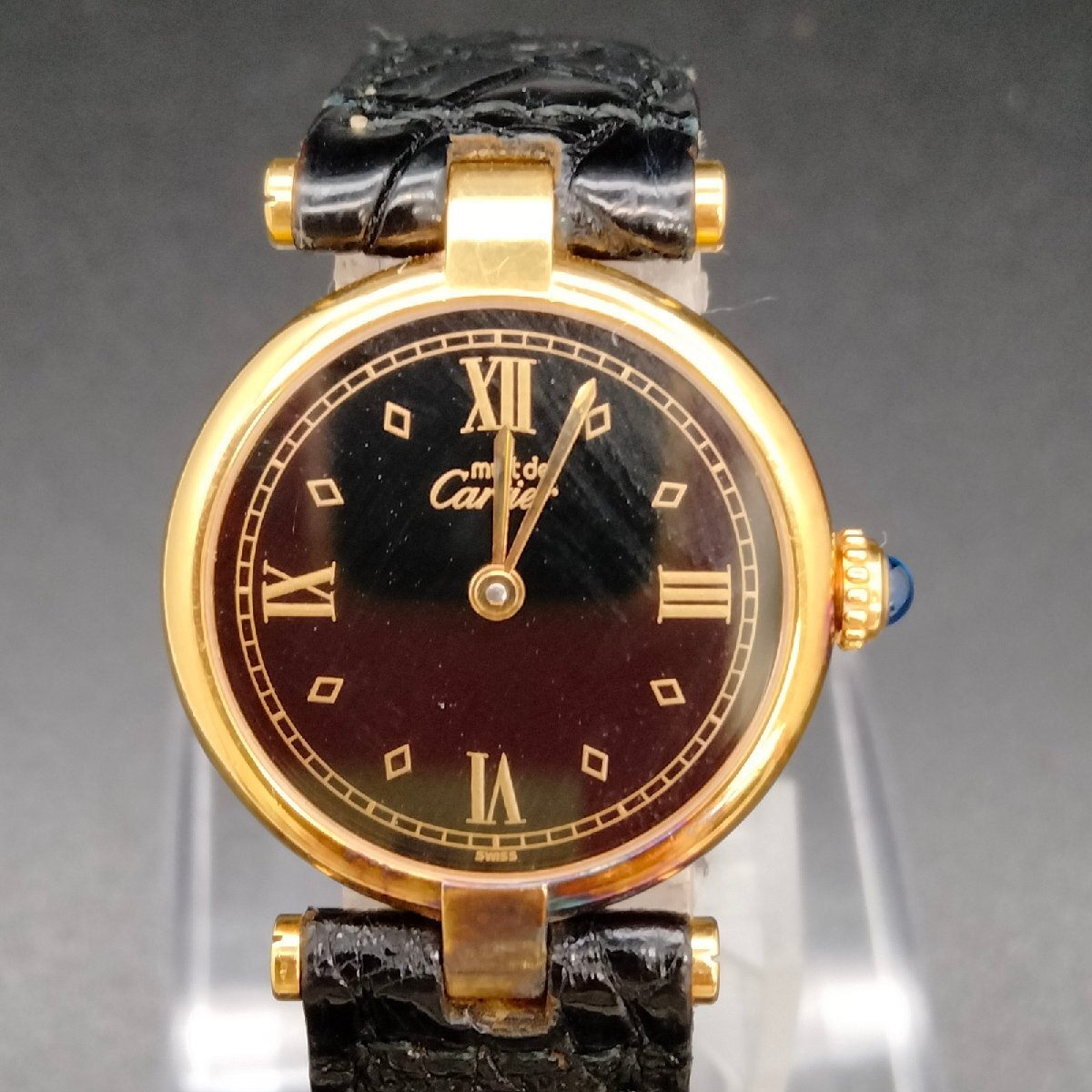 カルティエ Cartier 腕時計 動作品 590004（マストヴァンドーム925） レディース 3552782の画像1