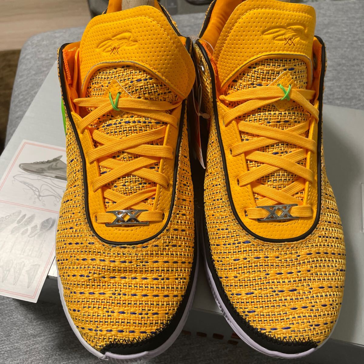 NIKE LEBRON XX レブロン20 ジョーダン　JORDAN LAKERS_画像2