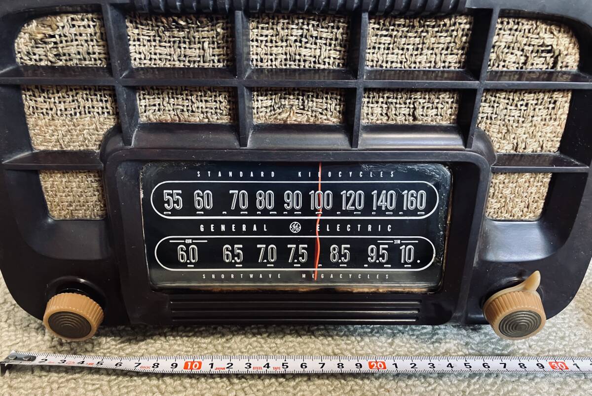 GE ヴィンテージラジオ model 220 GENERAL ELECTRIC【送料込】の画像5