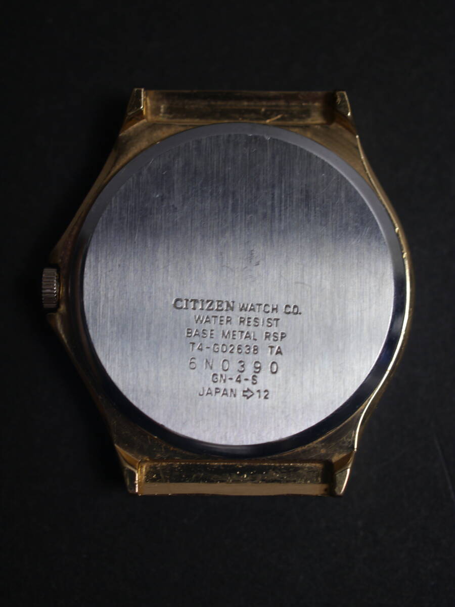シチズン CITIZEN クォーツ 3針 T4-G02638 男性用 メンズ 腕時計 x619_画像5