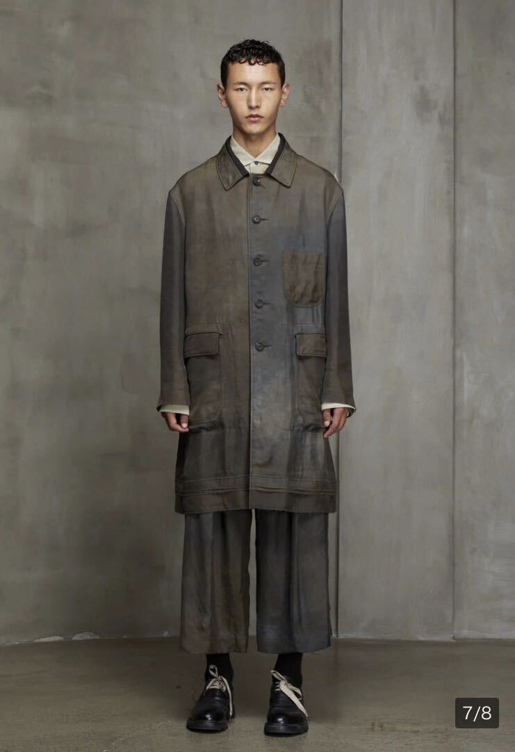 ZIGGY CHEN 23ss CLASSIC WORKERS COAT 。の画像8