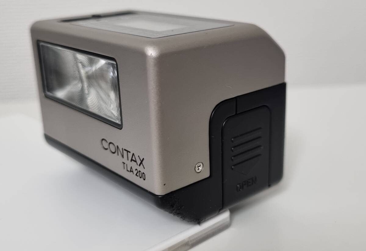 【並品】CONTAX コンタックス G1 G2用 ストロボ TLA 200 ケース付き 動作確認済の画像3