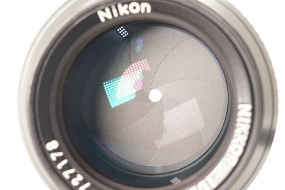 n-5●売り切り●Nikon NEW NIKKOR 105mm F2.5●Ai改●ニコン ニューニッコール●HS-8 LENS HOOD レンズ フード●の画像6