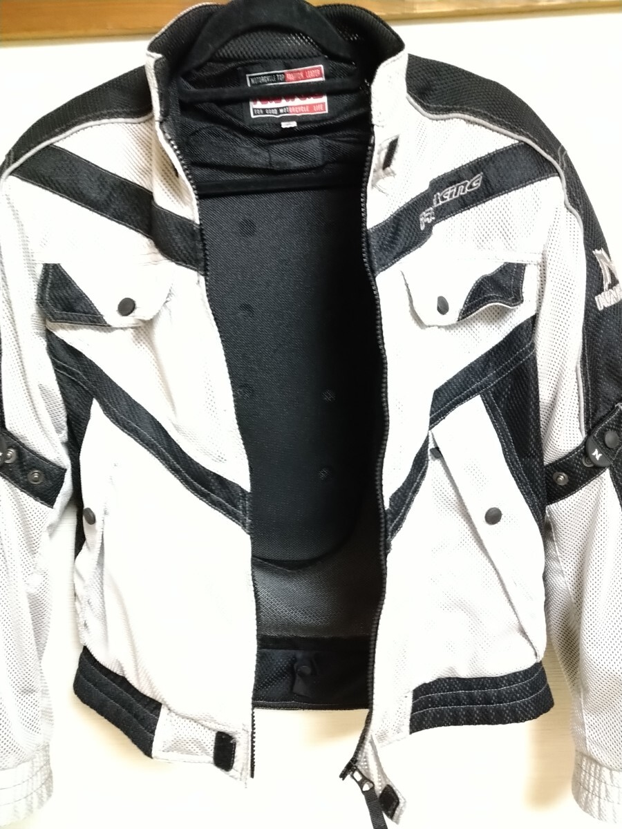 ナンカイ メッシュジャケット Pro Racinc M サイズ 肩 肘背中 パットの画像3