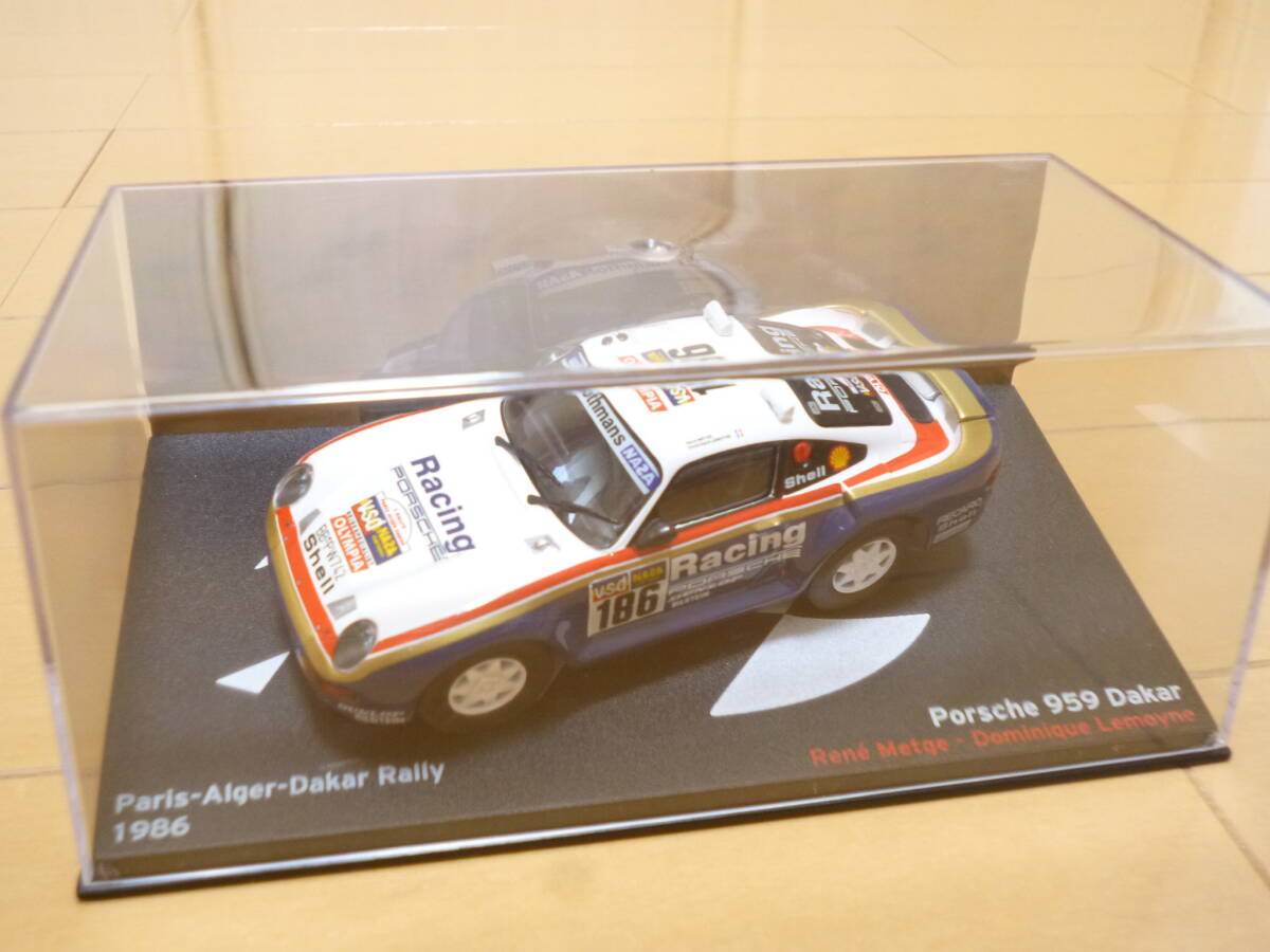 ◇ラリーカーコレクション②◆1/43 3台 [アルピーヌ ルノー A110 1973][ポルシェ959 ダカール 1986][マツダ323 GT-X]◆デアゴスティーニ◇_画像3