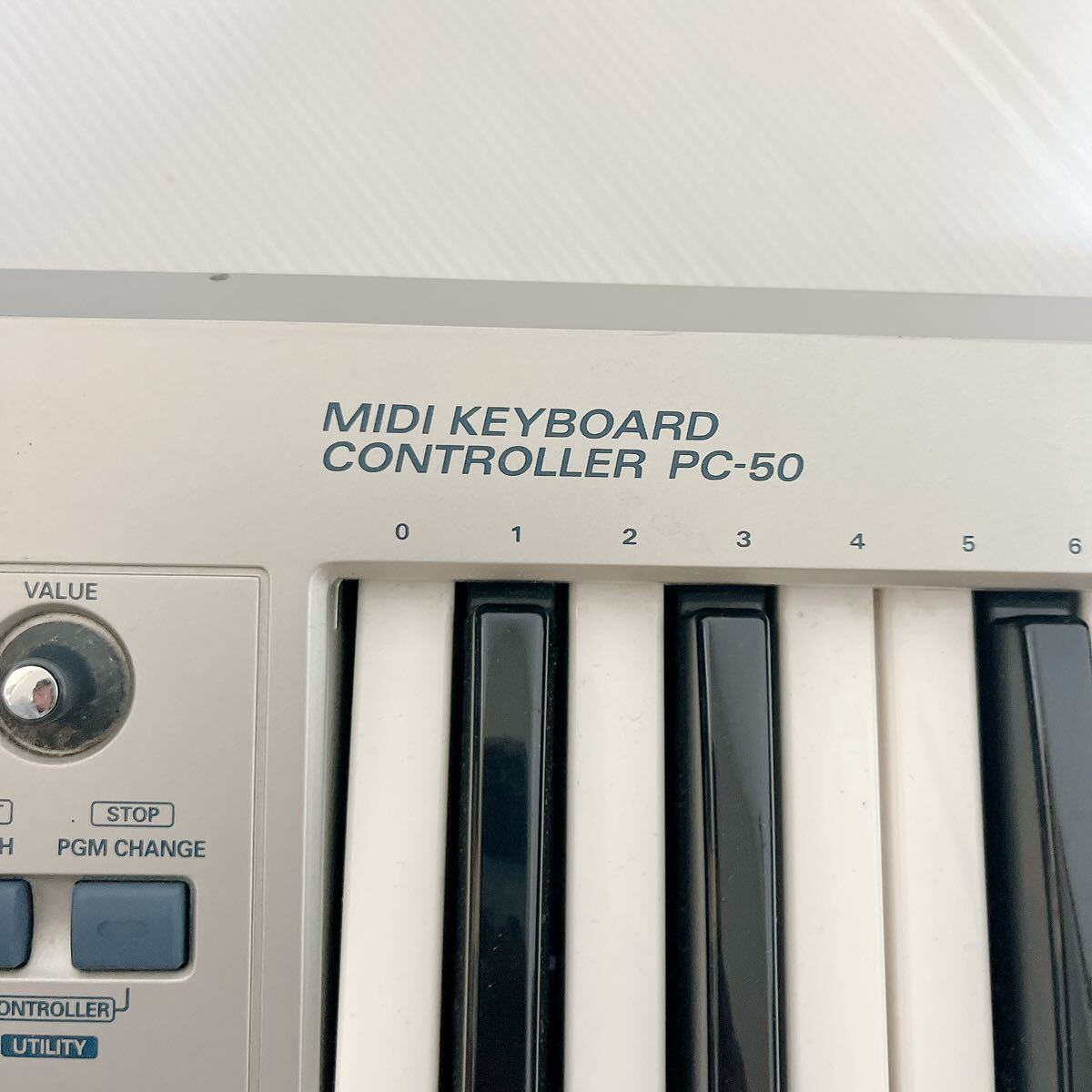 動作未確認 EDIROL PC-50 MIDIキーボード コントローラー 49鍵盤 DTM Roland ローランドの画像3