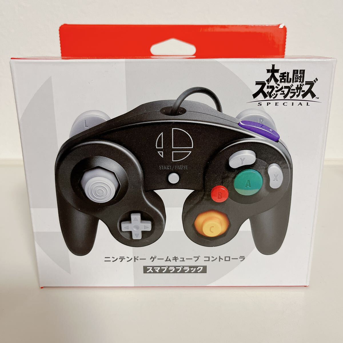 [ new goods * unused * unopened ] Game Cube controller smabla black Nintendo Switch Game Cube 