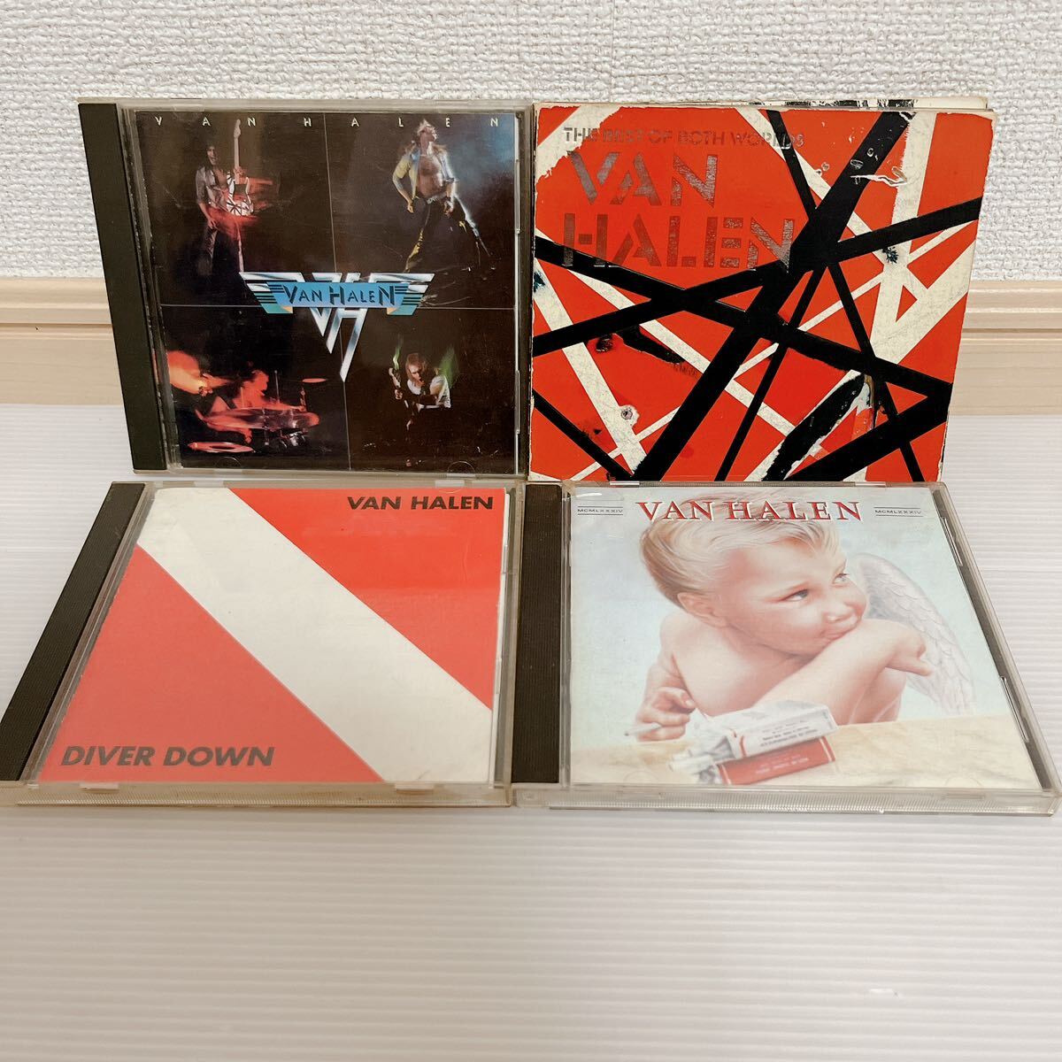 未検品 CDまとめ売り Van Halen ヴァン・ヘイレン 4枚セット 洋楽 _画像1