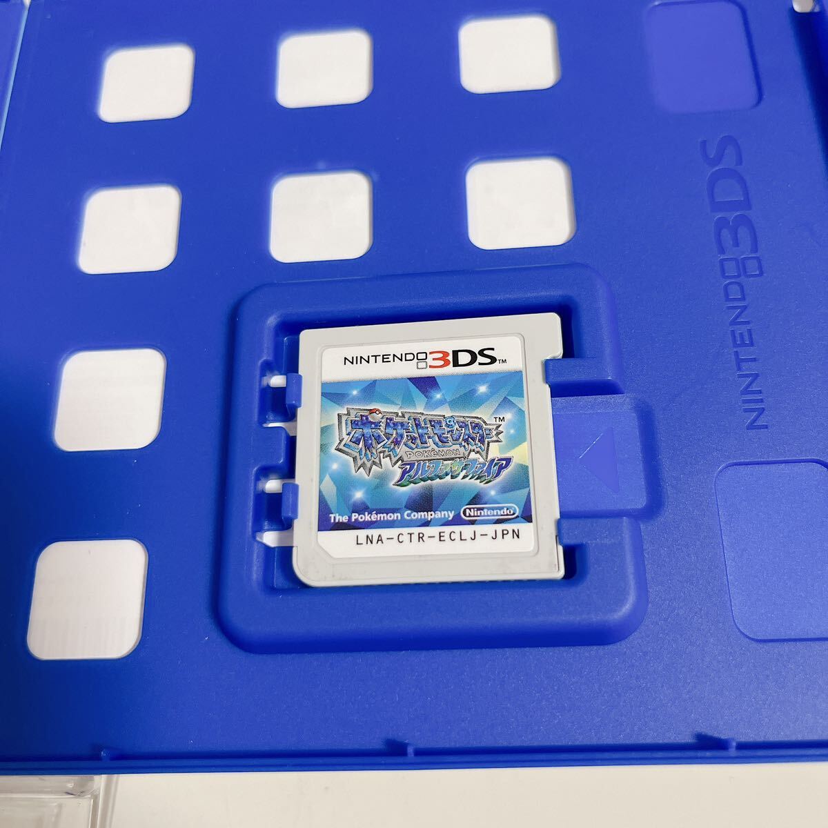 1円スタート ジャンク品 ニンテンドー3DS ソフト ポケットモンスター アルファサファイア Nintendo ポケモン 3DSソフト ネコポスOKの画像4