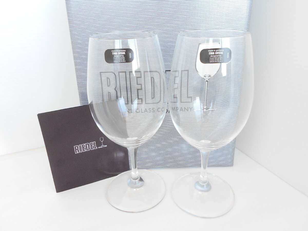 ●未使用 RIEDEL リーデル ワイングラス 2客セット since 1756　箱付き　_画像2