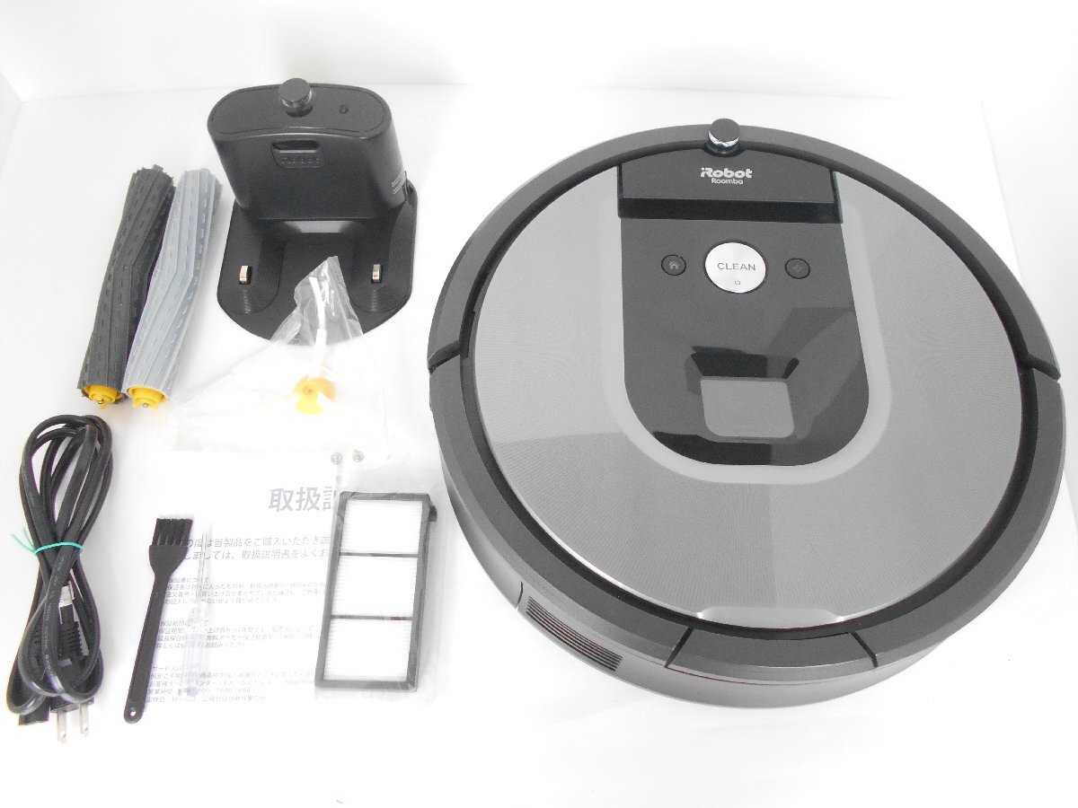 ●iRobot Roomba アイロボット ルンバ 960 ロボット掃除機 充電台付き 2017年製_画像1