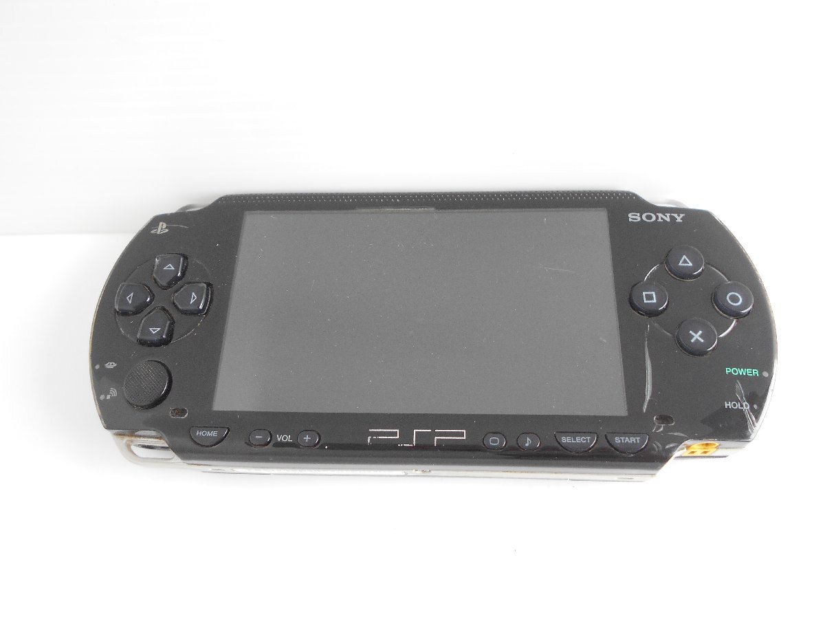 ●SONY PSP PSP-1000 本体 ブラック 2台 ゴールド 1台 まとめ ジャンク品 部品取り_画像9