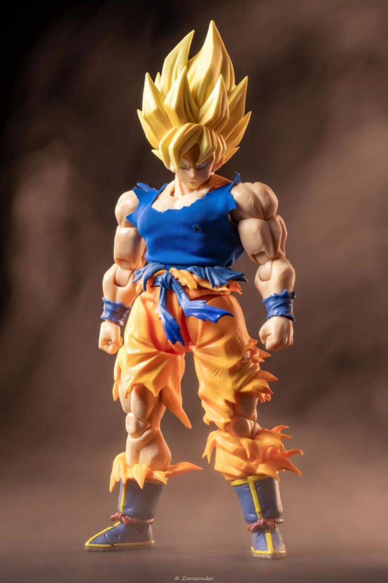 S.H.Figuarts スーパーサイヤ人孫悟空用戦闘服 ドラゴンボールBタイプ スーパーサイヤ人孫悟空-伝説のスーパーサイヤ人-の画像1