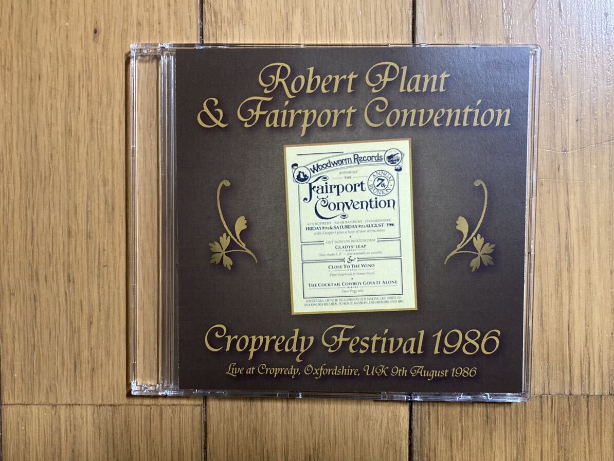 【 処分】RAY HARPER with JIMMY PAGE レイハーパー with ジミーペイジ / CAMBRIDG FOLK FESTIVAL 1984 2CD ＋ロバートプラント CROPREDY の画像5