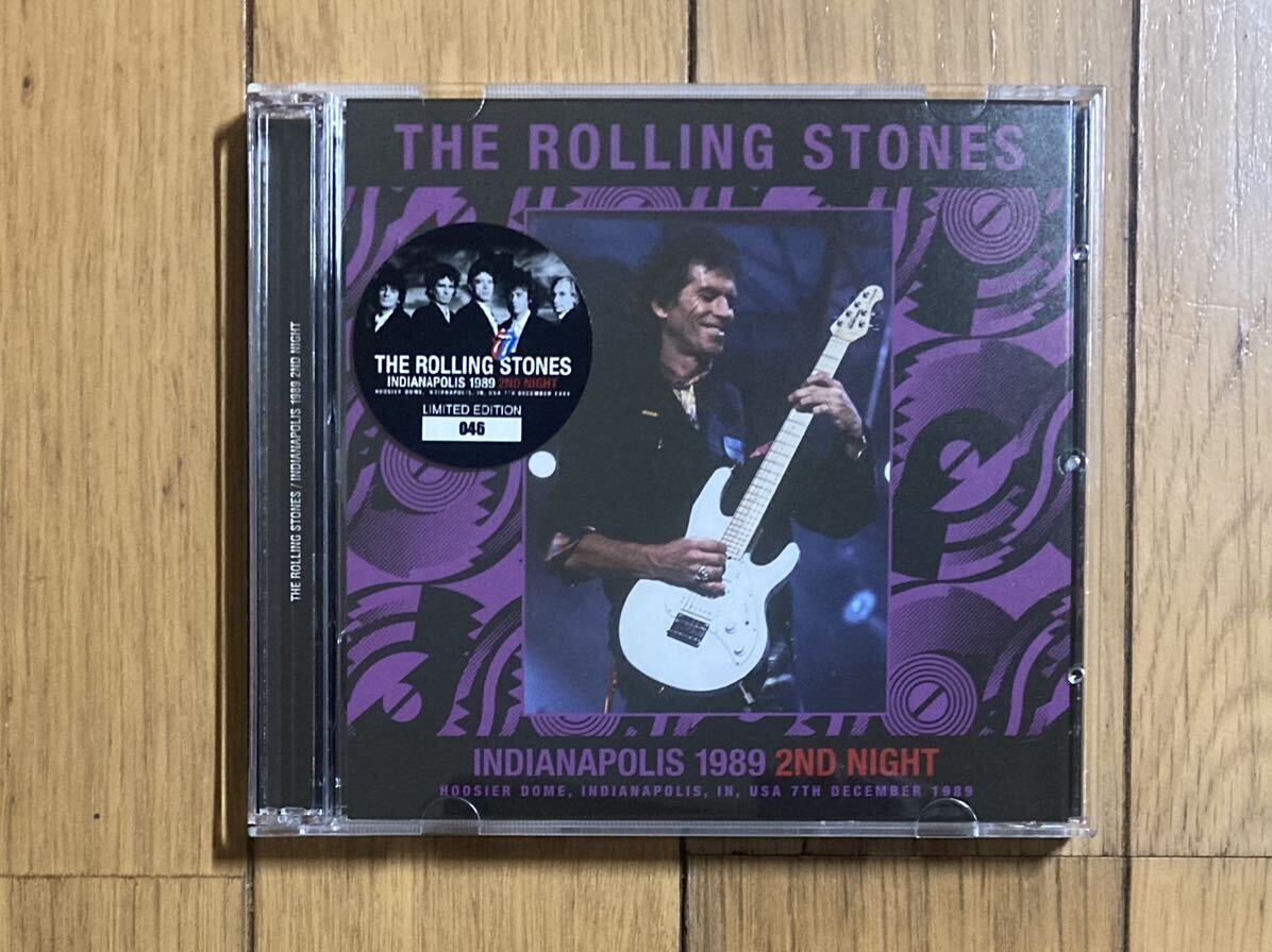 ROLLING STONES ローリングストーンズ / INDIANAPOLIS 1989 2ND NIGHT 2CD_画像1