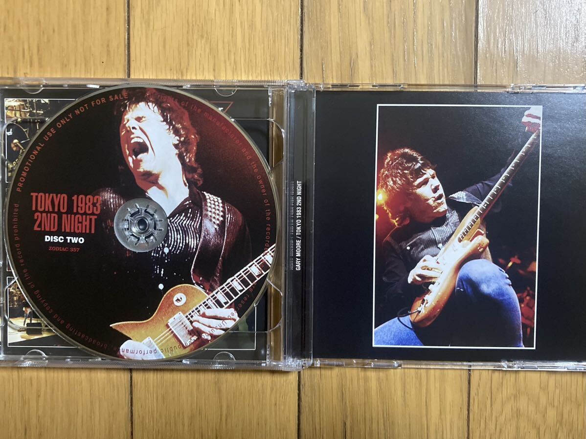 GARY MOORE ゲイリームーア / TOKYO 1983 2ND NIGHT 2CD_画像3