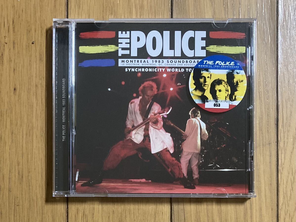 POLICE ポリス / MONTREAL 1983 SOUNDBOARDの画像1