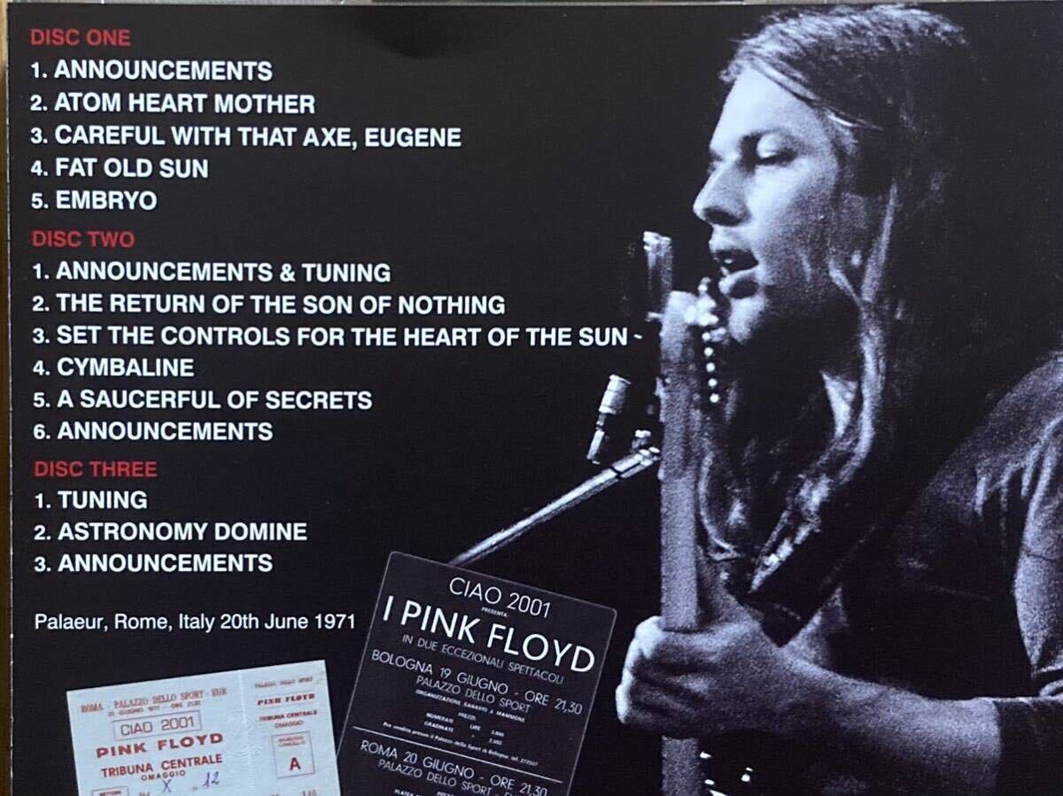 PINK FLOYD ピンクフロイド / ROME 1971 3CDの画像4