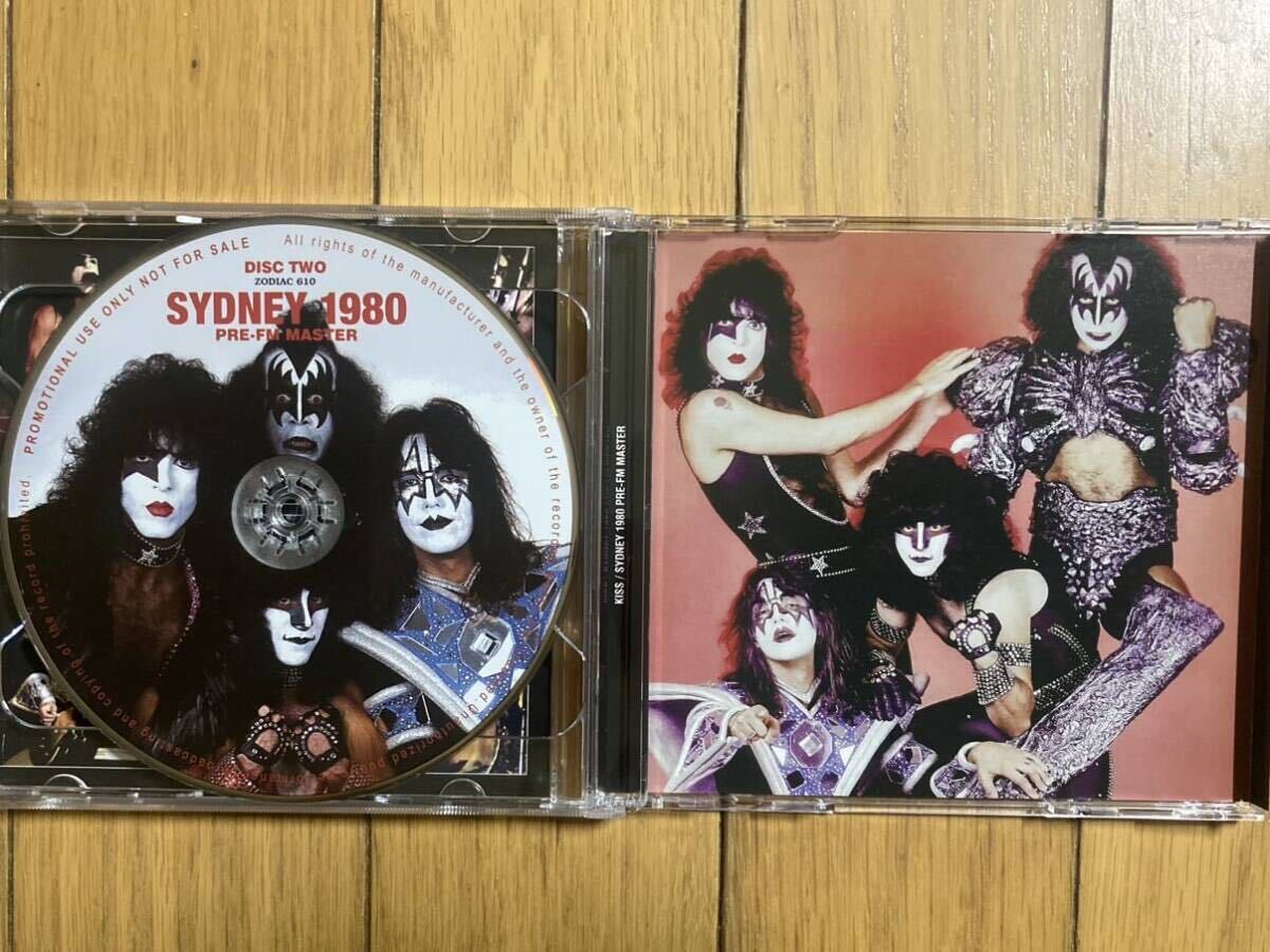 KISS キッス / SYDNEY 1980 PRE- FM MASTER SOUNDBOARD 2CD ＋DVD THE INNER SANCTUM_画像3