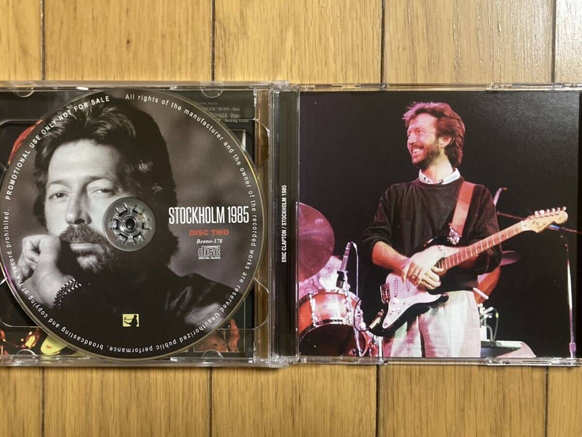 【 処分 】ERIC CLAPTON エリッククラプトン / STOCKHOLM 1985 2CD_画像3