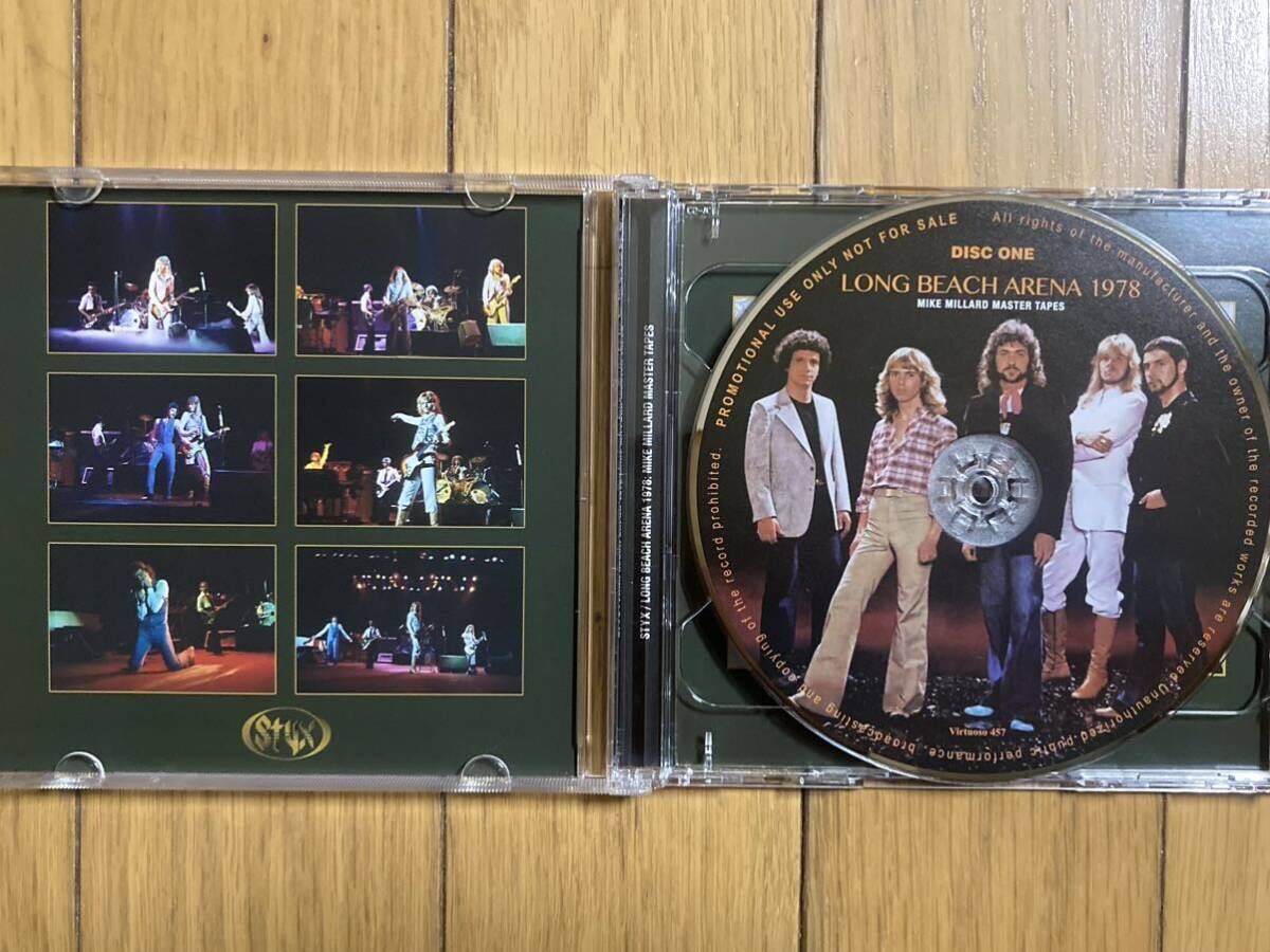 STYX ステックス / LONG BEACH ARENA 1978 2CD_画像2