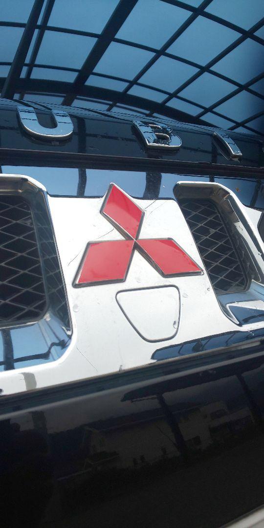  old model Delica D5 Mitsubishi Mark s Lee diamond emblem steering wheel sticker 