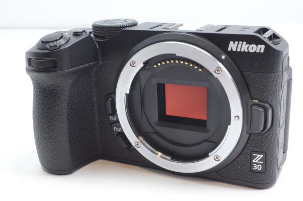 【ほぼ新品】Nikon ニコン ミラーレス一眼 Z30 ボディ Zマウント APS-C 動画 Vlogブラック # D0112403021Aの画像2