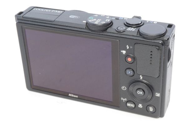 Nikon デジタルカメラ P340 開放F値1.8 1200万画素 ブラック P340BK ＃D0112404021A_画像4