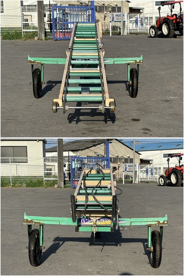  ho ketsu: seedling transportation machine : seedling conveyor : is Kobelco n:BB-352: loading machine :12V: battery type : Tochigi : delivery possible :BB-352:HIKOUSEN