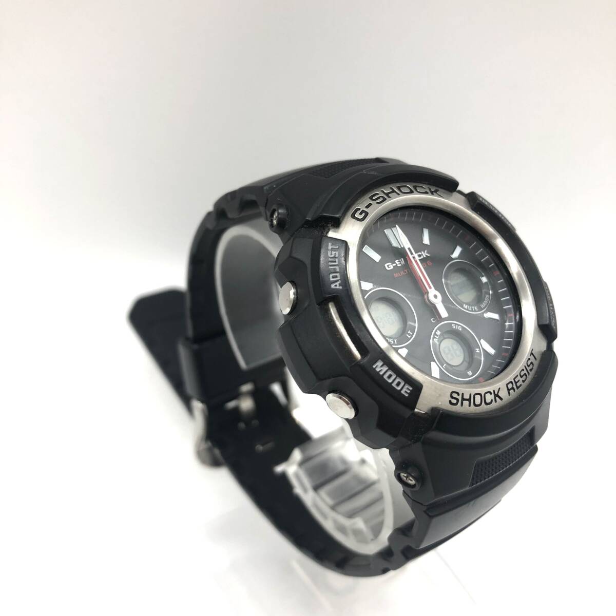 【中古】CASIO G-SHOCK カシオ G-ショック AWG-M100 ソーラー電波 メンズ腕時計の画像2