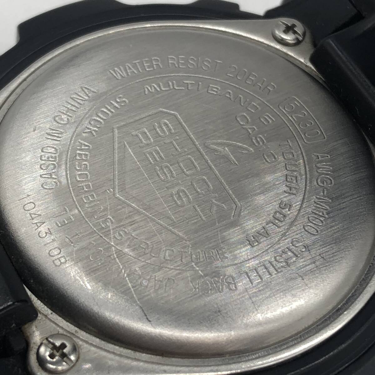 【中古】CASIO G-SHOCK カシオ G-ショック AWG-M100 ソーラー電波 メンズ腕時計の画像3