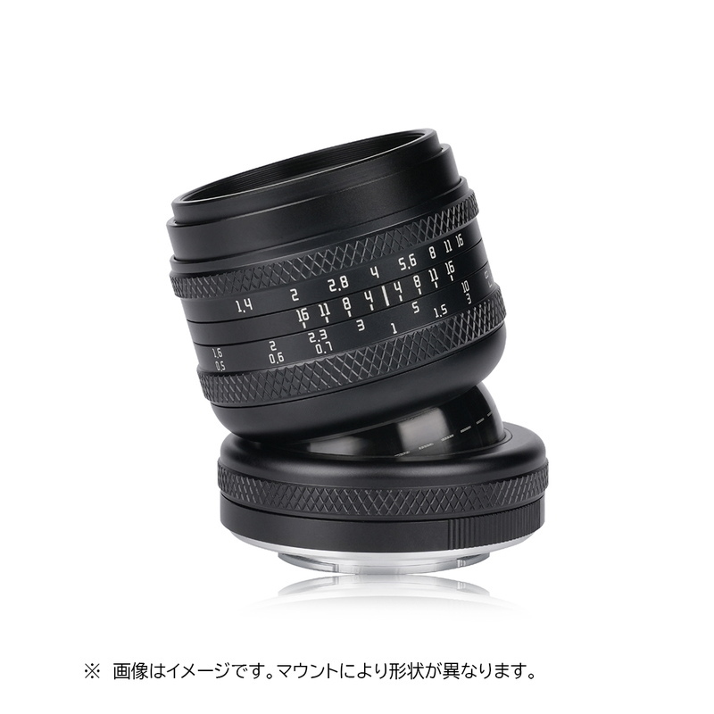 AstrHori アストロリ 50mm F1.4 Tilt M43マウント マイクロフォーサーズ フルサイズ_画像2