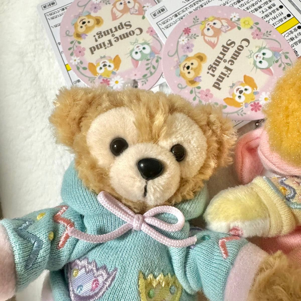 東京ディズニーシー カムファインドスプリング ぬいぐるみバッジ 東京ディズニーシー カムファインドスプリング ぬいぐるみバッジ